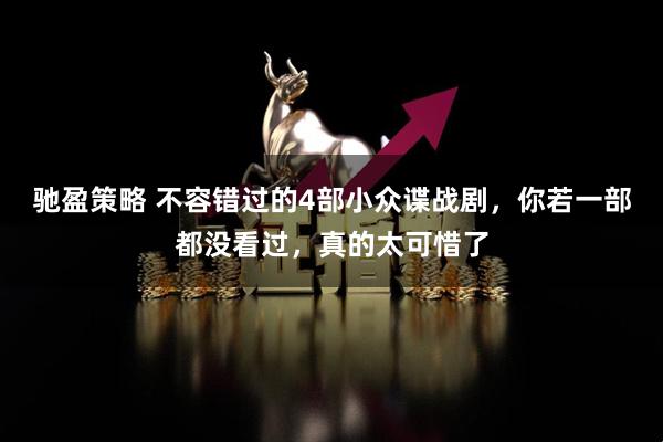 驰盈策略 不容错过的4部小众谍战剧，你若一部都没看过，真的太可惜了